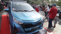 Tampilan mobil LCGC ini memang terlihat lebih sporty. Foto: Andhika Prasetia