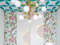 Inspirasi Dekorasi Rumah Warna-Warni Pakai Iridescent Vinyl
