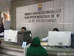 Disdukcapil Palembang Buka Meski Listrik Padam, tapi Tak Bisa Bikin KTP