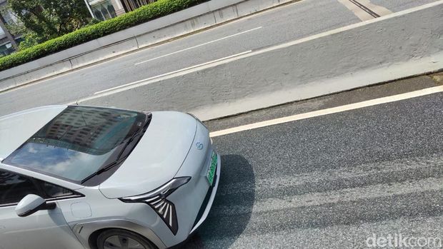 Test Drive GAC AION Y Plus di Guagzhou, China.