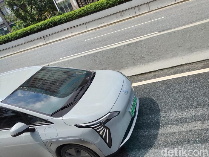 Test Drive GAC AION Y Plus di Guagzhou, China.