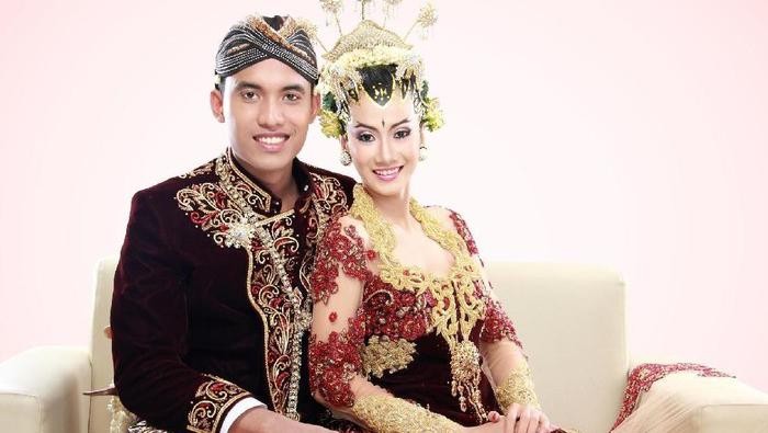 Ilustrasi Pengantin Jawa.