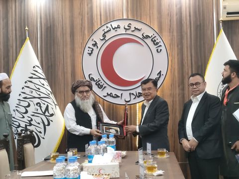 JK bersama Menhan Mullah Yaqoob (Dhani/detikcom)