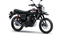 Untuk W175TR yakni Ebony. Foto: Dok. Kawasaki Motor Indonesia (KMI)