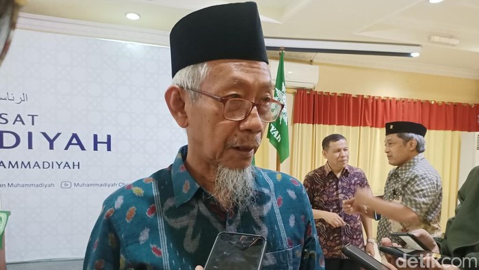 Ketua PP Muhammadiyah Kiai Saad Ibrahim (Rachma/detikcom)