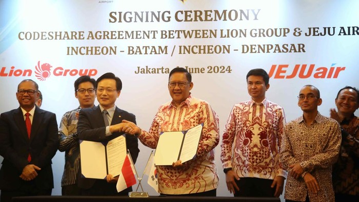 Lion Air Group Kerja Sama Dengan Jeju Air
