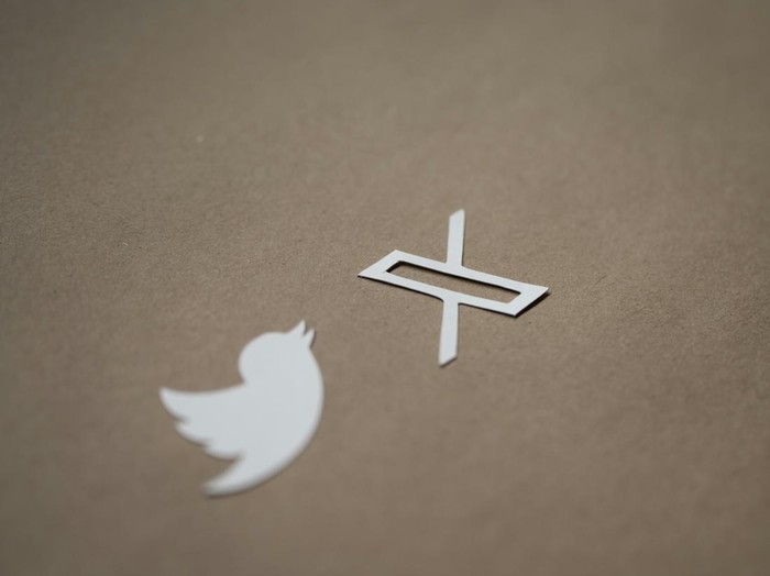 Logo X dulu twitter