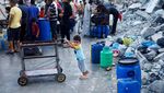 Melihat Perjuangan Anak Gaza Memperoleh Air Minum