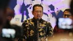 Momen Pimpinan MPR Temui Surya Paloh di DPP NasDem