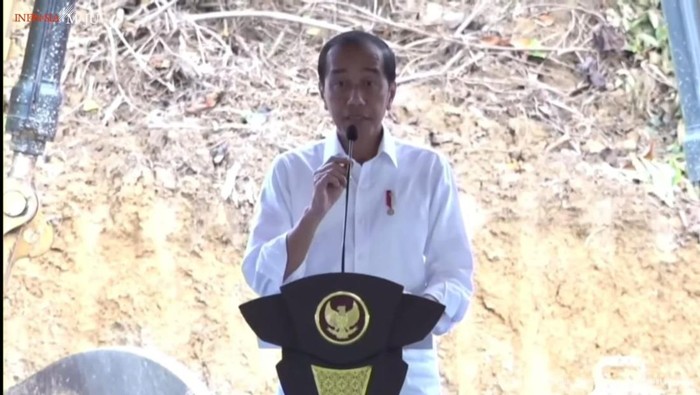 Presiden Joko Widodo groundbreaking kampus Gunadarma
