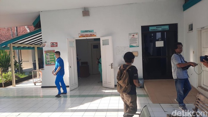 Ruang jenazah RSUD Pati lokasi autopsi korban pembunuhan warga Desa Ronggo Kecamatan Jaken, Selasa (4/6/2024).