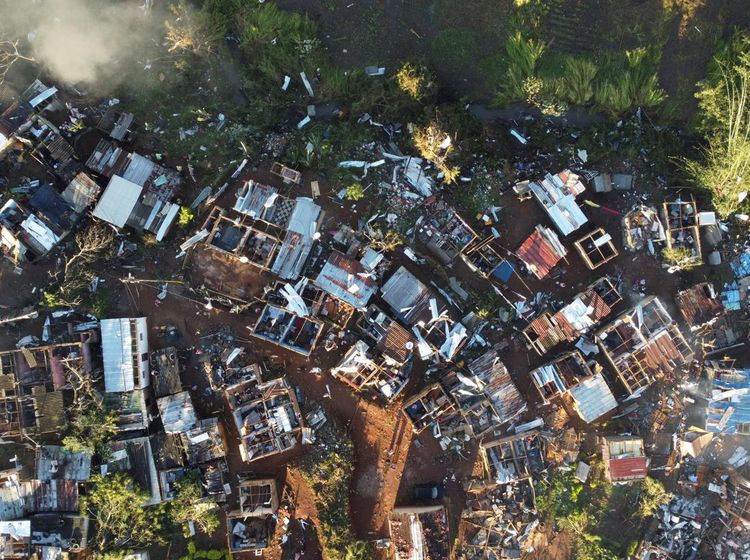 Dahsyatnya Amukan Tornado di Afrika Selatan