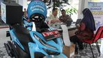 Ada Samsat Keliling Pakai Motor di Surabaya