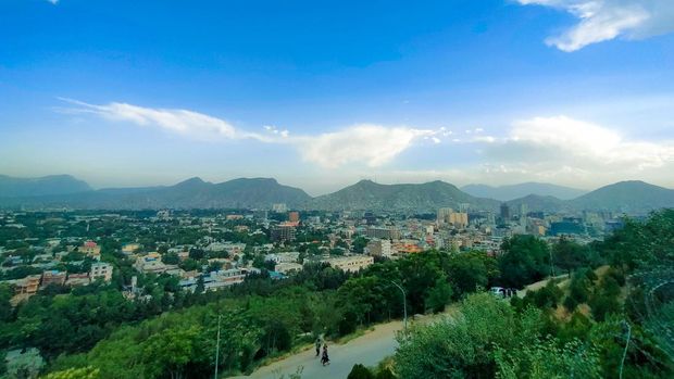 Bukit Wazir Akbar Khan, di Kabul, Afghanistan