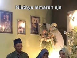Viral Kisah Pasangan Mendadak Nikah, Niatnya Lamaran Malah Jadi Akad Nikah
