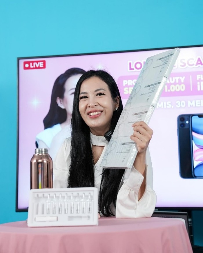 Ilustrasi live shopping