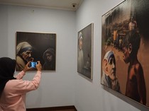 Potret Lukisan Pertama di Indonesia dengan Asisten AI