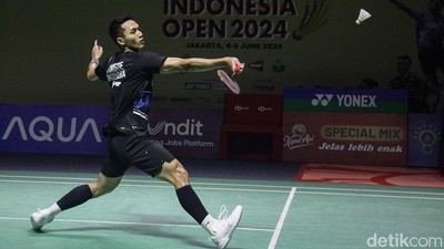 Jojo Kalah, Tunggal Putra RI di Indonesia Open 2024 Habis
