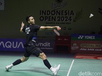Jojo Kalah, Tunggal Putra RI di Indonesia Open 2024 Habis
