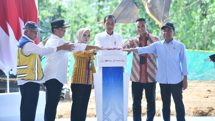 Jokowi Groundbreaking Nusantara Sustainability Hub Pertamina-Bakrie Group