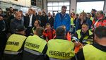 Kanselir Jerman Kunjungi Zona Banjir, Serukan Berjuang Lawan Perubahan Iklim