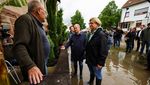 Kanselir Jerman Kunjungi Zona Banjir, Serukan Berjuang Lawan Perubahan Iklim