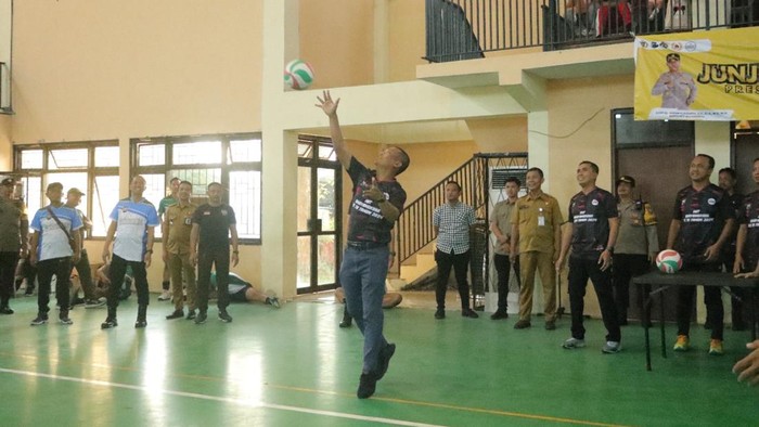 Kejuaraan bola voli Bhayangkara Cup Polres Mojokerto