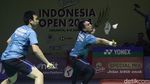 Kerja Keras Ahsan/Hendra Lolos ke Babak Kedua Indonesia Open