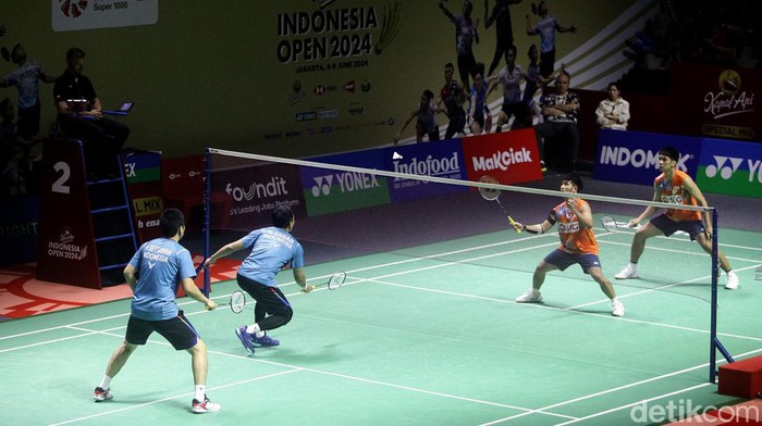 Kerja Keras Ahsan/Hendra Lolos ke Babak Kedua Indonesia Open