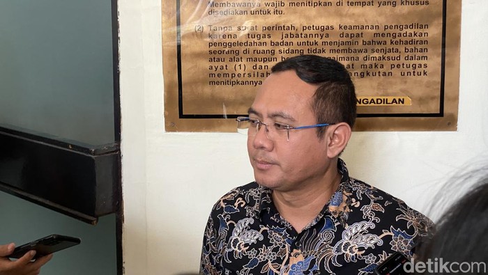 Kuasa hukum Ahmad Muhdlor Ali, Mustofa Abidin (Devi/detikcom).
