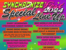 Jadwal dan Line Up Lengkap Synchronize Fest 2024 Jadwal dan Line Up Lengkap Synchronize Fest 2024