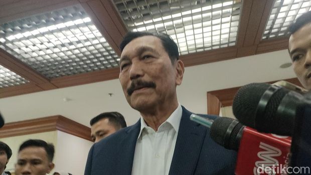 Luhut Binsar Pandjaitan. (Dwi Rahmawati/detikcom).