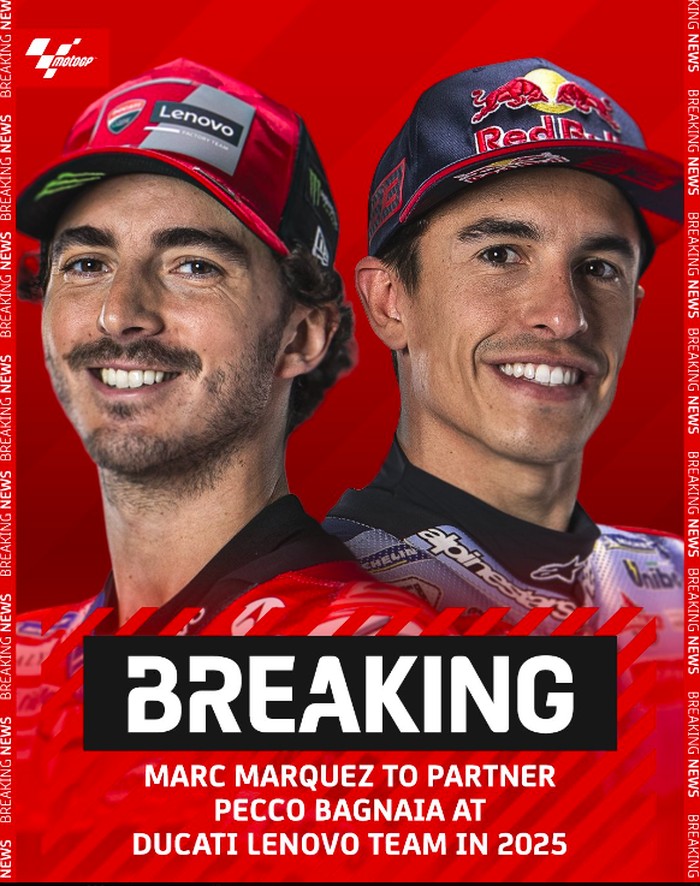 Marc Marquez gabung Ducati