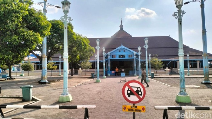 Suasana Masjid Agung Solo, Rabu (5/6/2024).