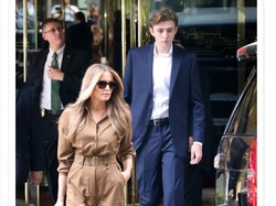 Melania Trump Muncul Usai Suami Divonis Bersalah Kasus Suap Bintang Porno