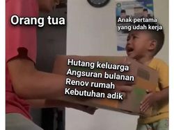 Meme Beratnya Jadi Anak Pertama, Semangat Buat Si Sulung!