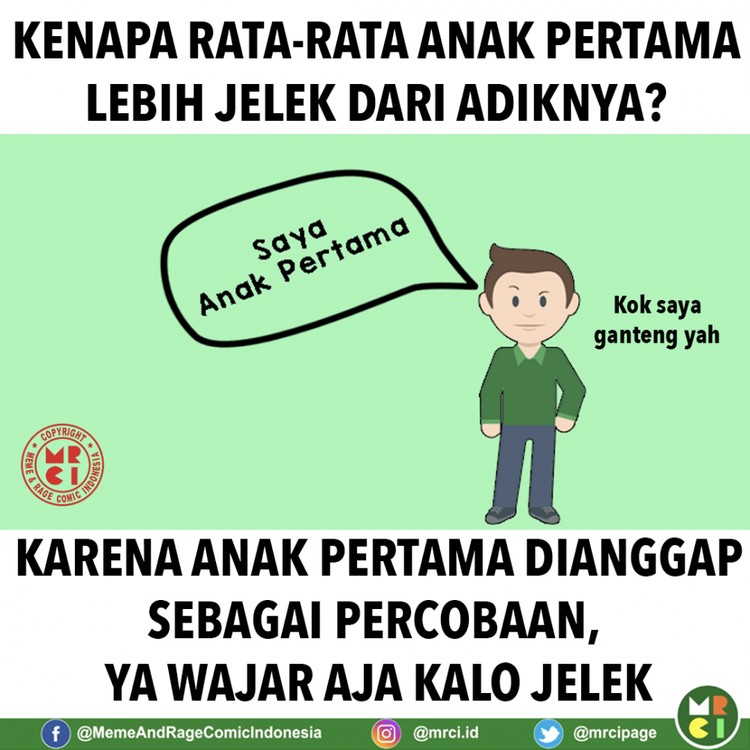 Meme Beratnya Jadi Anak Pertama, Semangat Buat Si Sulung! Jadi anak pertama tidaklah mudah. Mulai harapan hingga tanggung jawab yang diemban membuat segalanya lebih menantang. Semangat ya, Sulung!
