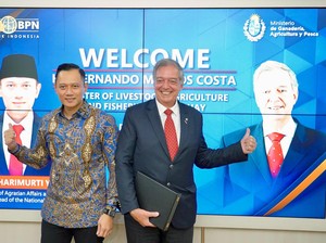 Menteri Uruguay Bertemu Menteri AHY, Bahas Reforma Agraria