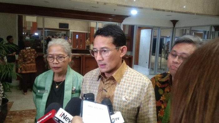 Menteri Pariwisata dan Ekonomi Kreatif (Menparekraf) Sandiaga Uno