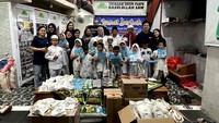 Sejumlah aktivitas dilakukan bersama anak-anak, seperti melukis tote bag kanvas, kreasi makanan, menulis cita-cita, pembagian atk dan sembako, dan buka puasa bersama. 