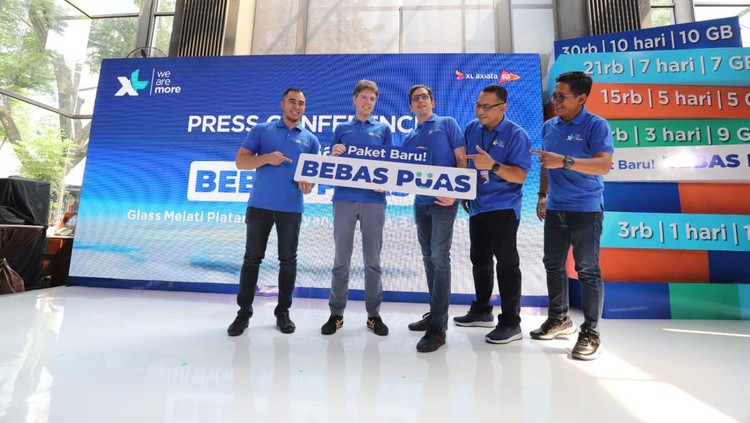 Paket Internet Murah XL Bebas Puas Mulai Rp 2000 PT XL Axiata Tbk meluncurkan paket kuota data baru untuk memberikan pelanggan XL Prabayar #kemudahan dan #jadilebihbaik baik dengan tetap terkoneksi pada layanan telekomunikasi dan internet.