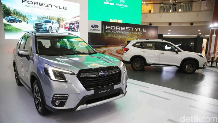 Subaru Indonesia bersama Plaza Subaru menggelar pameran mobil bertajuk FORESTYLE di Mal Kelapa Gading, Jakarta Utara. Pameran berlangsung 5-9 Juni 2024.