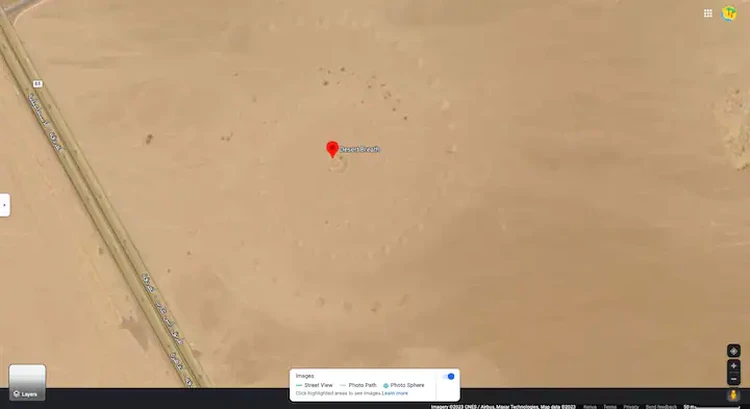 Penapampakan Seram yang Ditangkap Google Maps