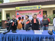 Komplotan Curanmor Spesialis Minimarket dan Kos di Surabaya Diringkus
