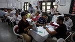 Potret Menanti Hasil Penghitungan Suara Pemilu India