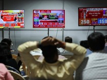 Potret Menanti Hasil Penghitungan Suara Pemilu India