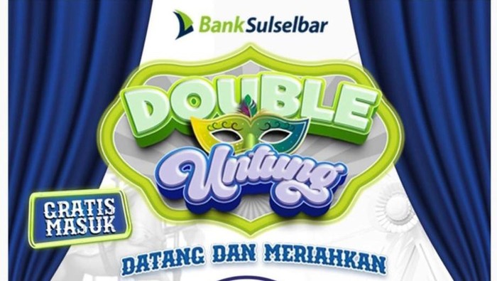 Program Double Untung Bank Sulselbar.