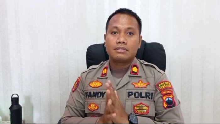 Wakapolres Semarang Kompol Fandy Setiawan saat memberikan keterangan pers, Rabu (5/6/2024).