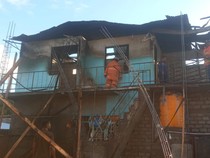 Rumah Dua Lantai di Sikka Terbakar, Total Kerugian 120 Juta