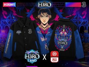 Keren Banget! Seniman Bocah Bikin Desain Eksklusif Buat Jaket H3RO Land